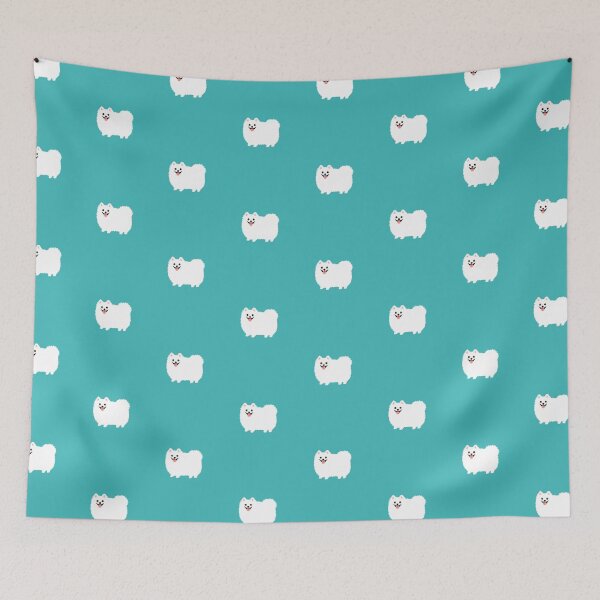 Item preview, Fluffy White Pomeranian designed and sold by Jenn Inashvili.