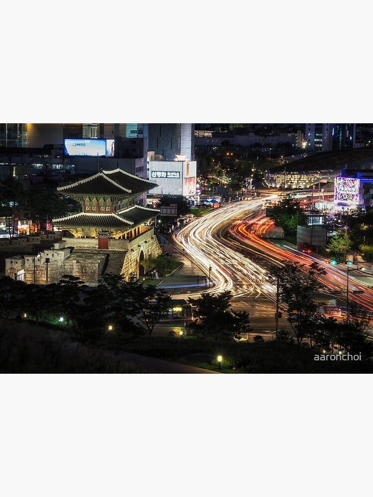 "Electric Seoul" Metal Print for Sale by aaronchoi Redbubble