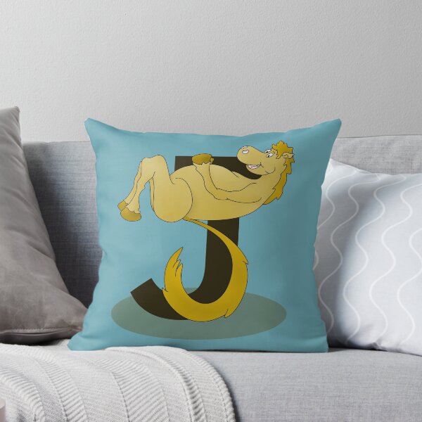 Item preview, Pony Monogram Letter J designed and sold by piedaydesigns.