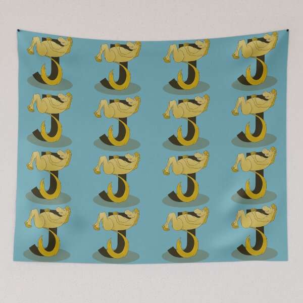 Item preview, Pony Monogram Letter J designed and sold by piedaydesigns.