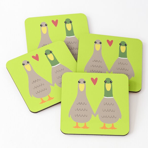 Item preview, Love Ducks Cute Valentine Couple designed and sold by Jenn Inashvili.