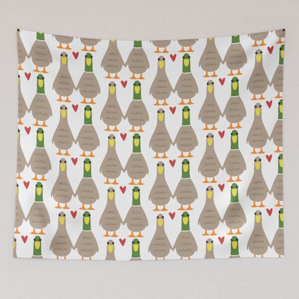Item preview, Love Ducks Cute Valentine Couple designed and sold by Jenn Inashvili.