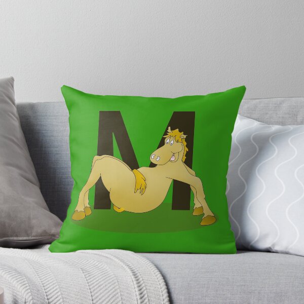 Item preview, Pony Monogram Letter M designed and sold by piedaydesigns.