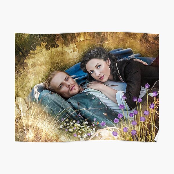 flowers in the garden Poster