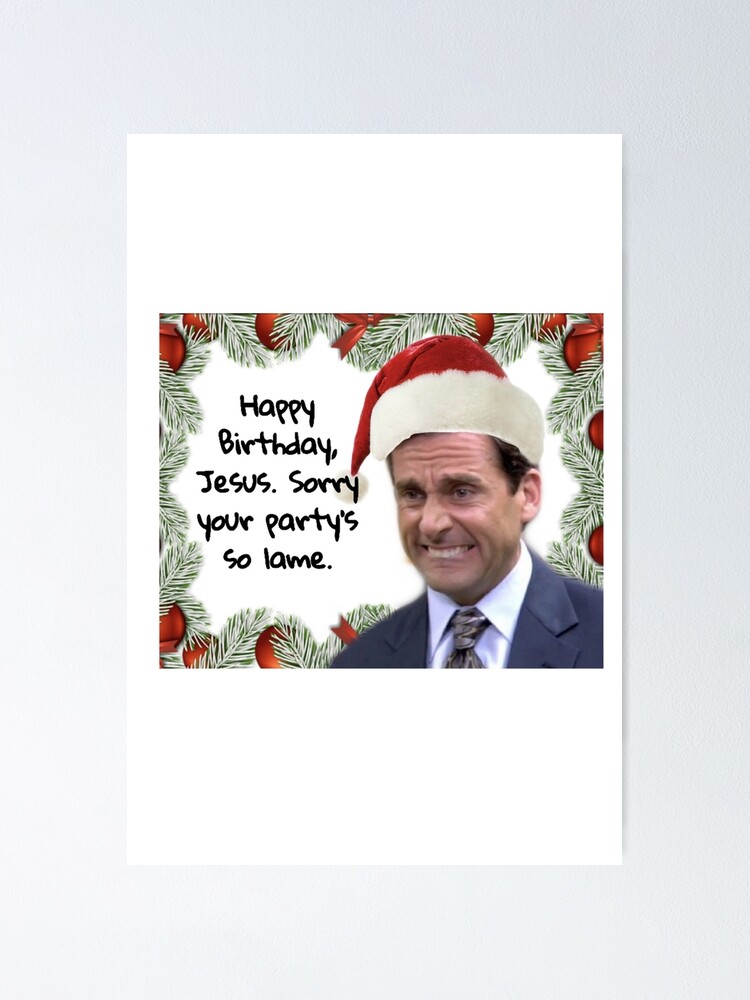 Michael Scott Christmas Card 