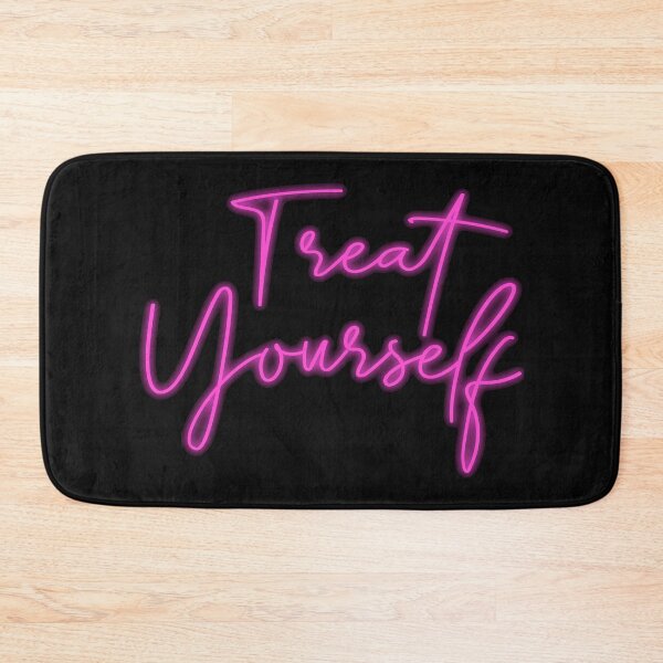 Item preview, Treat Yourself Neon Sign  designed and sold by Queen City  Craftworks.