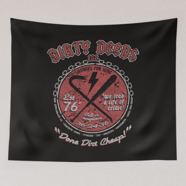 Item preview, DIRTY DEEDS designed and sold by joeyjamesart.