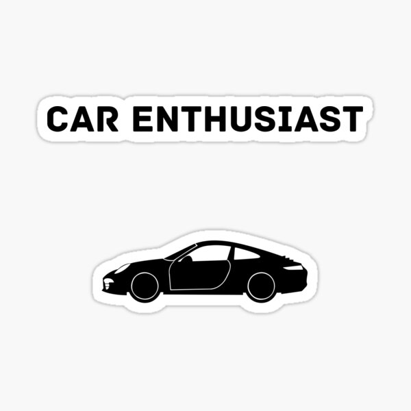 Car Enthusiast Stickers Redbubble
