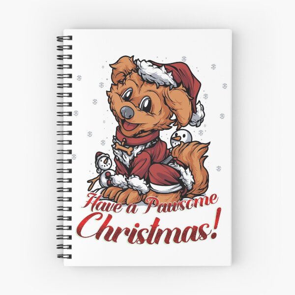 Item preview, Christmas Dog Santa Suit Pawsome Christmas designed and sold by juniperdesign.