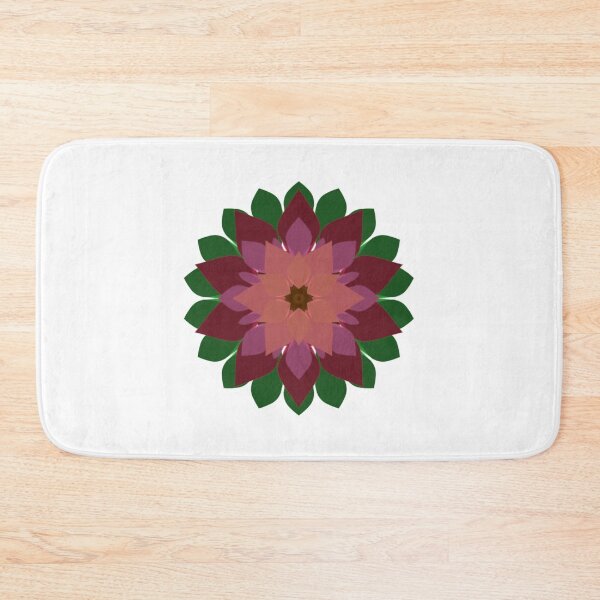 Item preview, Kaleidoscope Flower. White Background. designed and sold by MindTravel.