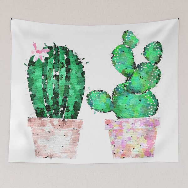 Item preview, Two Cacti designed and sold by Nicole Rogge.