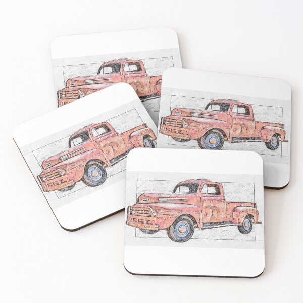 Item preview, old american truck  designed and sold by Animalhead.