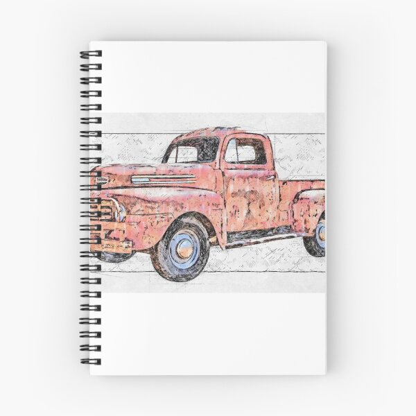 Item preview, old american truck  designed and sold by Animalhead.