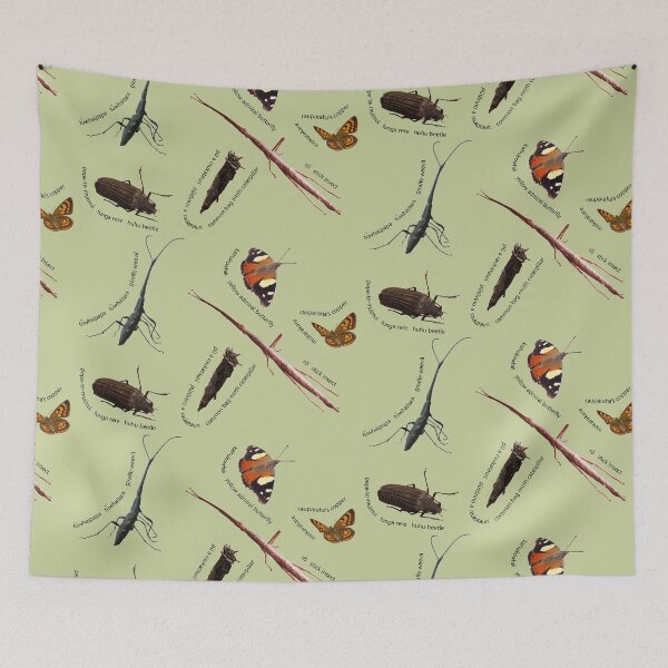 Item preview, Insects  Aotearoa designed and sold by MHen.