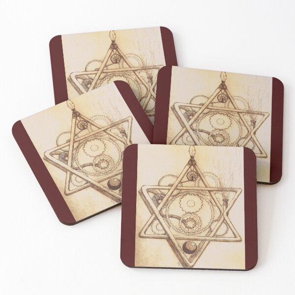 Item preview, Steampunk Magen David designed and sold by gravewriter71.