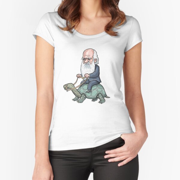 Charles Darwin Fitted Scoop T-Shirt