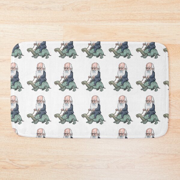 Charles Darwin Bath Mat