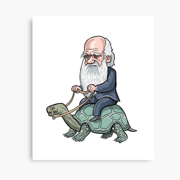 Charles Darwin Canvas Print