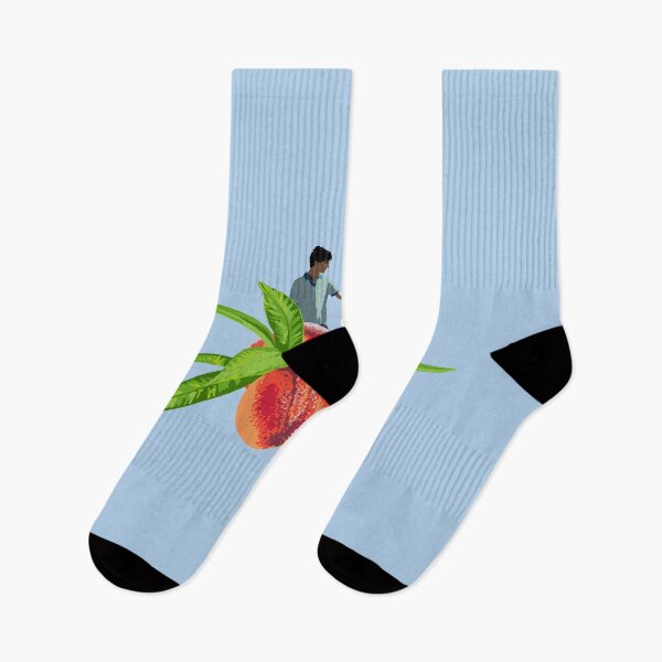 Item preview, peaches designed and sold by Gatto Viola Designs by Alessandra Ragusa.