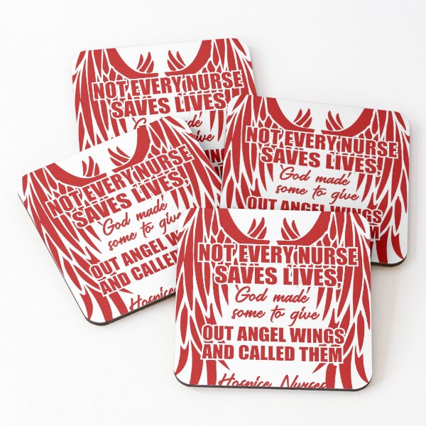 Item preview, Not Every Nurse Saves Lives God Made Some To Give Out Angel Wings Hospice Nurse designed and sold by Arkansas Made.