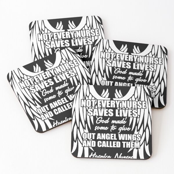Item preview, Not Every Nurse Saves Lives God Gave Some Angel Wings Hospice Nurse designed and sold by Arkansas Made.