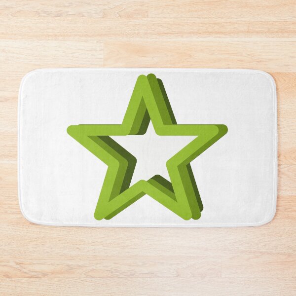 Item preview, GREEN RETRO STAR designed and sold by Tumblestwo.