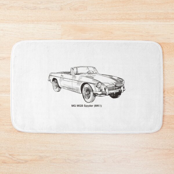 Item preview, mg mgb spyder car drawing designed and sold by Animalhead.