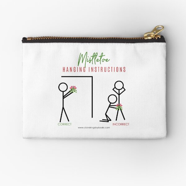 Seasons Greetings Zipper Pouch