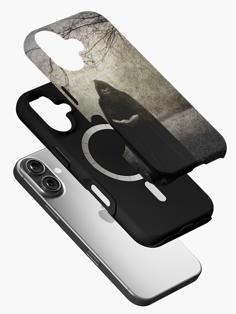 Thumbnail 2 of 4, iPhone Case, Darkness designed and sold by KatarinaSilva.