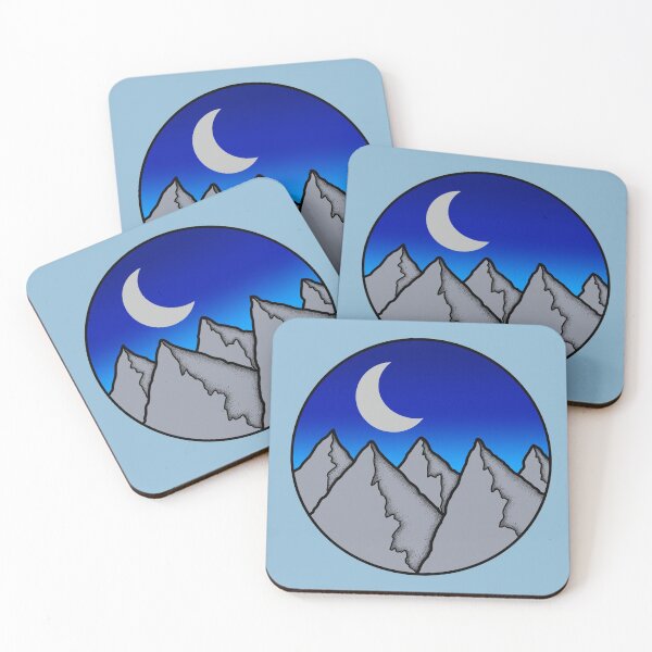 Item preview, Night Sky Mountains designed and sold by lizashev.