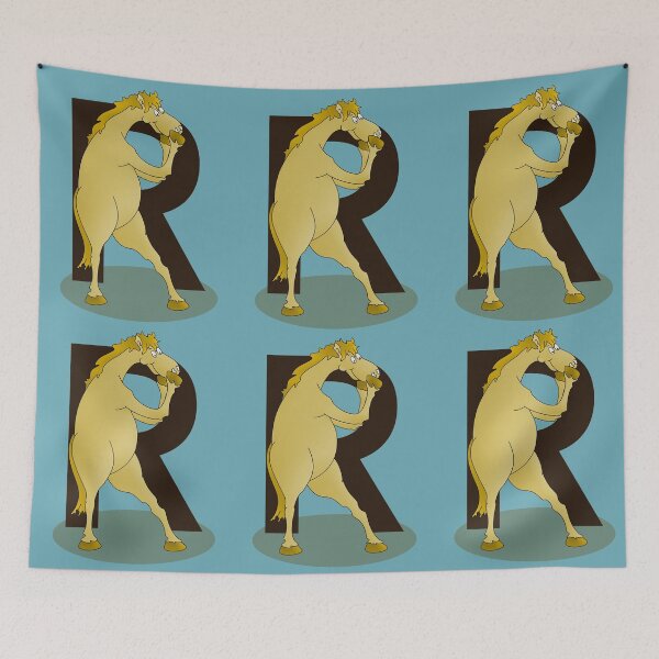 Item preview, Monogram R Pony designed and sold by piedaydesigns.