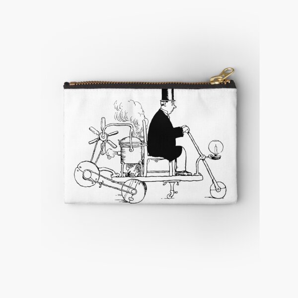 Item preview,  steam engine drawing with gentleman designed and sold by Animalhead.
