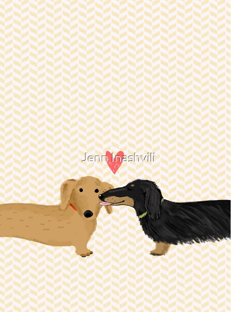 Disover Dachshunds Love Iphone Case