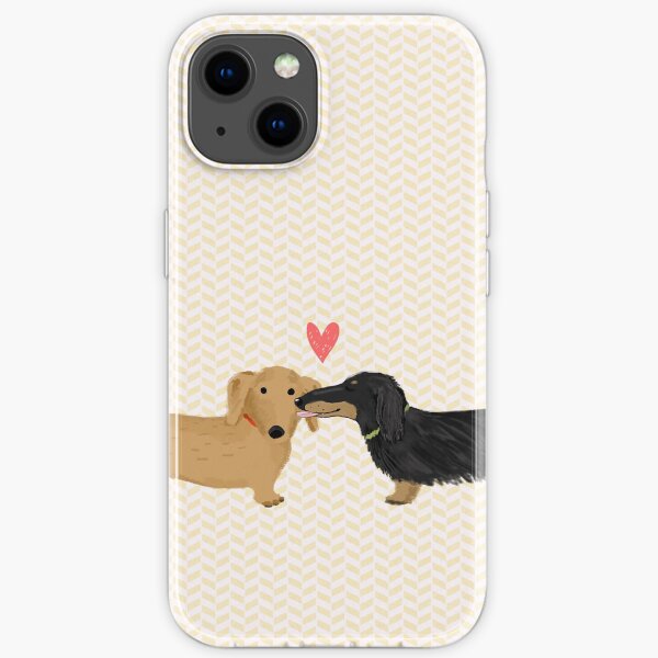Dachshunds Love iPhone Soft Case