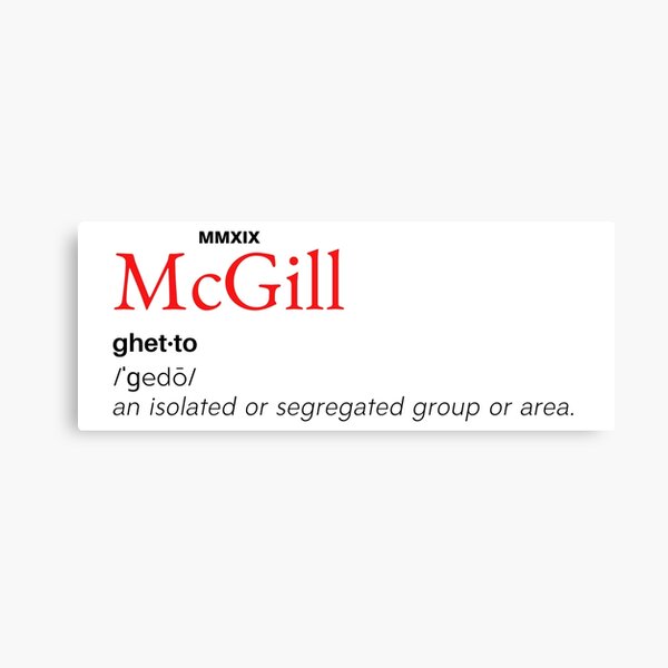 Mcgill University Canvas Prints Redbubble