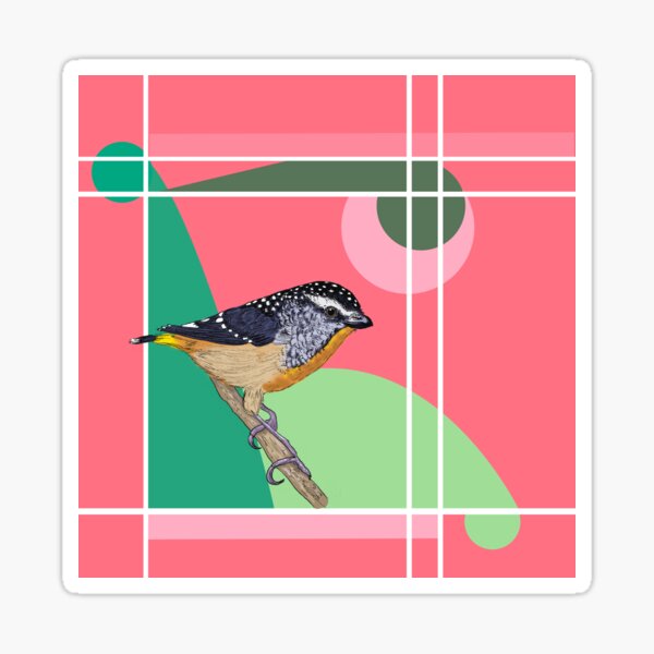 Spotted Pardalote Sticker