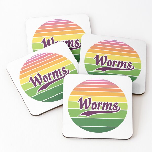 Item preview, Vintage Rainbow Worms designed and sold by Jennifer Hartley Illanes.