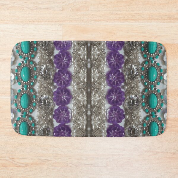 Item preview, Vintage Bling, Silver, Turquoise, Pearl and Purple designed and sold by MHen.
