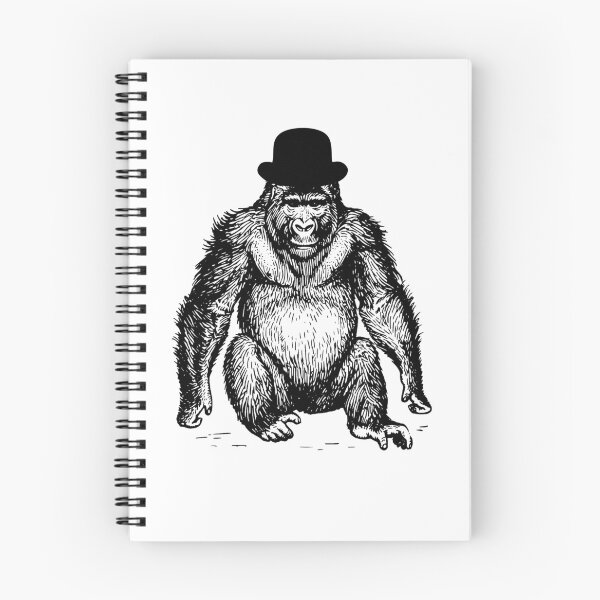 Item preview, gorilla in hat  designed and sold by Animalhead.