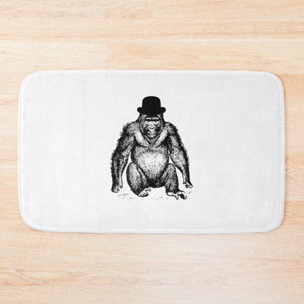 Item preview, gorilla in hat  designed and sold by Animalhead.