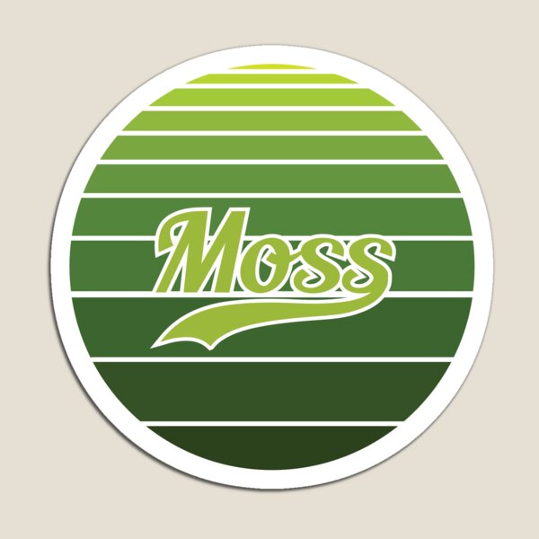 Vintage Moss Magnet