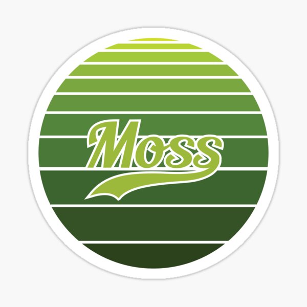 Vintage Moss Sticker