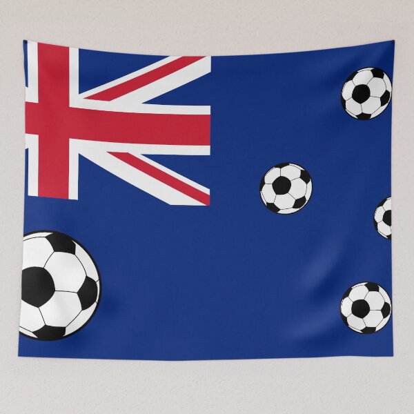 Item preview, Australian Flag Soccer designed and sold by piedaydesigns.