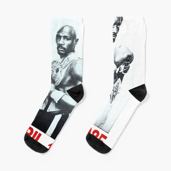 Boxing and Boxers: 1985 Mega Middleweight Fight Socks