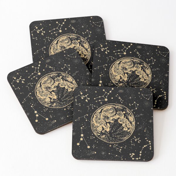 Into The Galaxy Coasters (Set of 4)