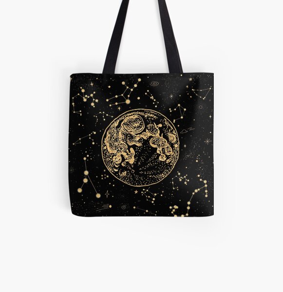 Into The Galaxy All Over Print Tote Bag