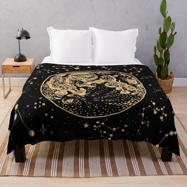 Into The Galaxy Throw Blanket