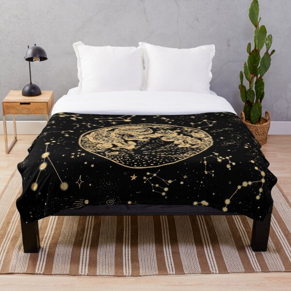 Into The Galaxy Throw Blanket