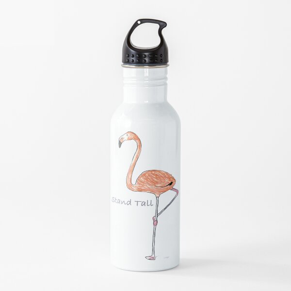 Stand Tall Flamingo Water Bottle