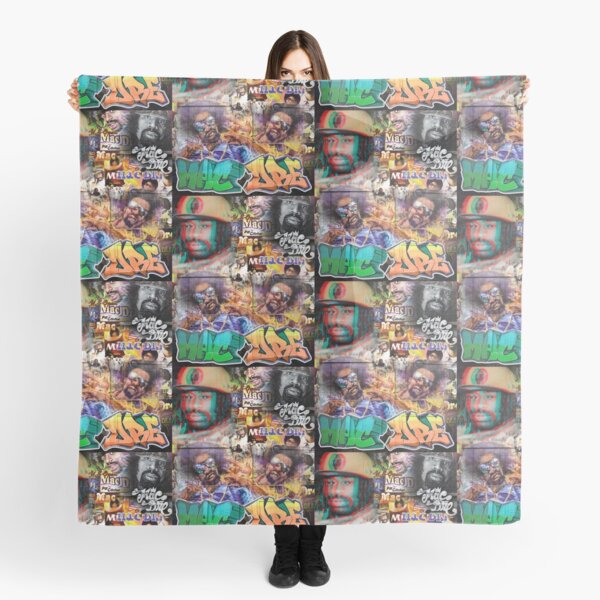 Mac Dre Fan Art Mac Dre Mural Mac Dre Thizz The mac named DRe Mac Mother Fucking Dre Hyphy Merch & Gear Scarf